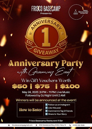 Frisco BaseCamp 1st Anniversary